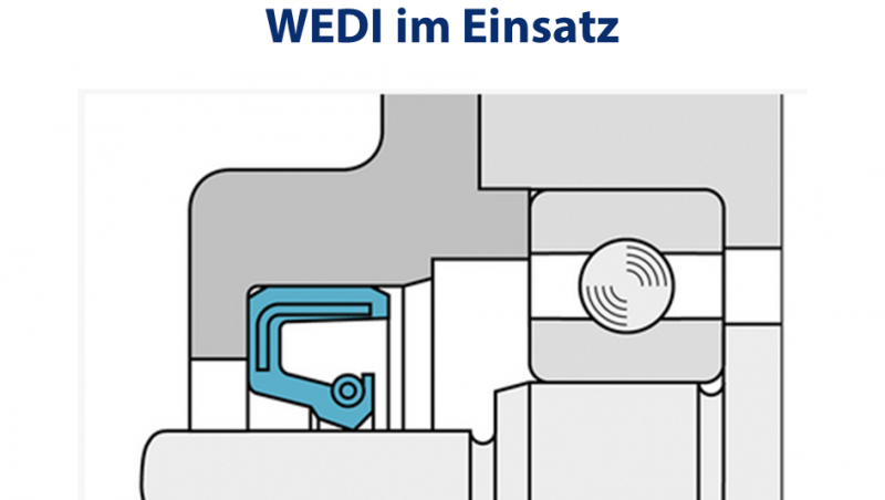 Rotationsdichtungen: WEDI im Einsatz