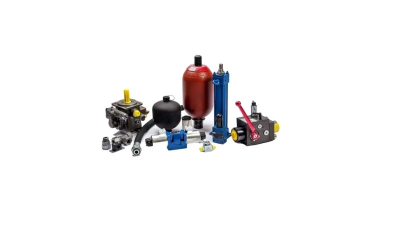 Unser Hydrauliksortiment: Hydraulikverbindungen, Pumpen & Motoren, Speicher & Filter, Ventile & Zylinder