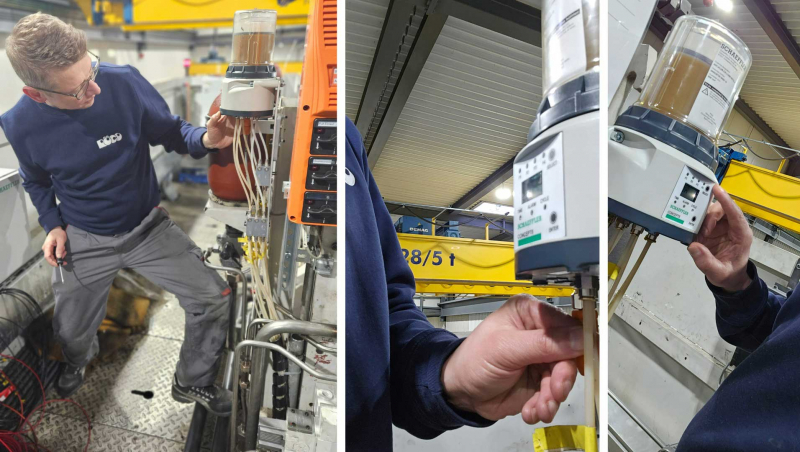 Realisierung eines automatisierten Schmiersystems auf Basis der Concept 8 (C8) Technologie