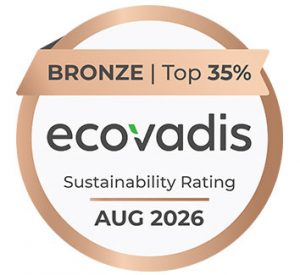 RÖCO erreicht in der aktuellen EcoVadis-Bewertung 66 von 100 Punkten, erhält Bronze und wird in seiner Nachhaltigkeitsleistung als „Fortgeschritten“ eingestuft.
